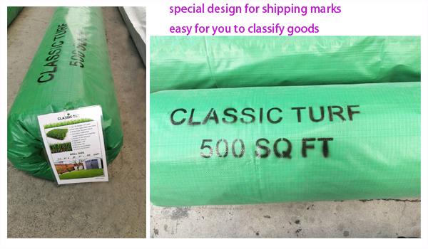 el sintético de 39m m que ajardina la alfombra falsa U de la hierba forma para los hogares que el SGS de la yarda aprobó