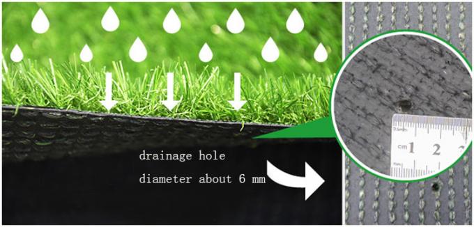 el sintético de 39m m que ajardina la alfombra falsa U de la hierba forma para los hogares que el SGS de la yarda aprobó