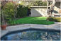 hierba artificial suave de lujo de 35m m para el balcón para la piscina