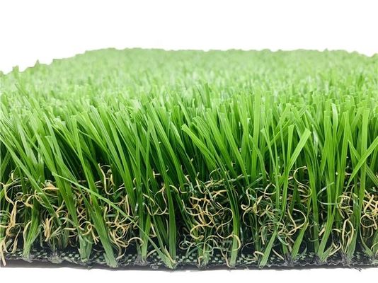 15 pies de PU de la anchura que apoya W forman el césped artificial modificado para requisitos particulares de la hierba artificial de la decoración